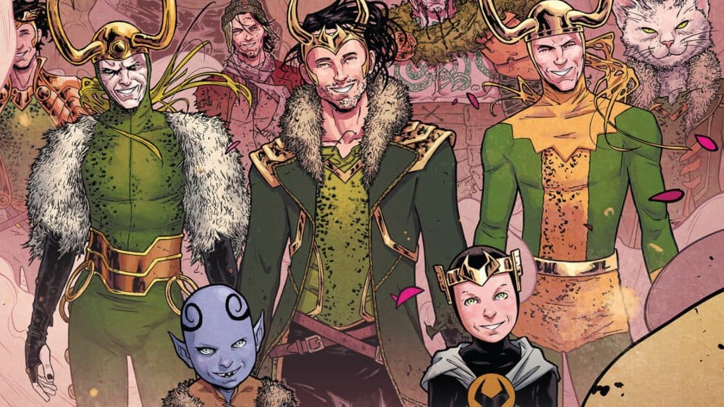 Loki's various incarnations throughout the years