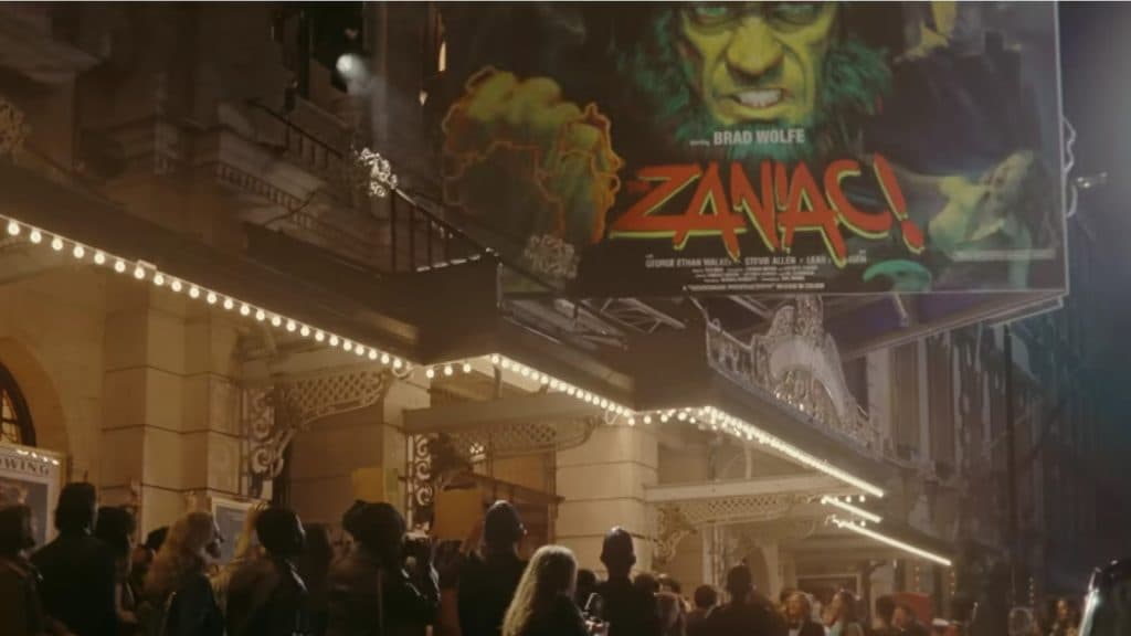 A movie billboard in Loki Season 2