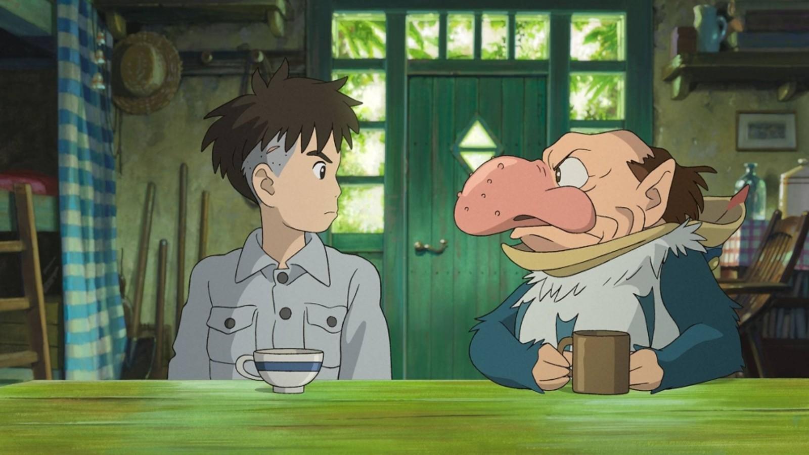Studio Ghibli Boy and The Heron art