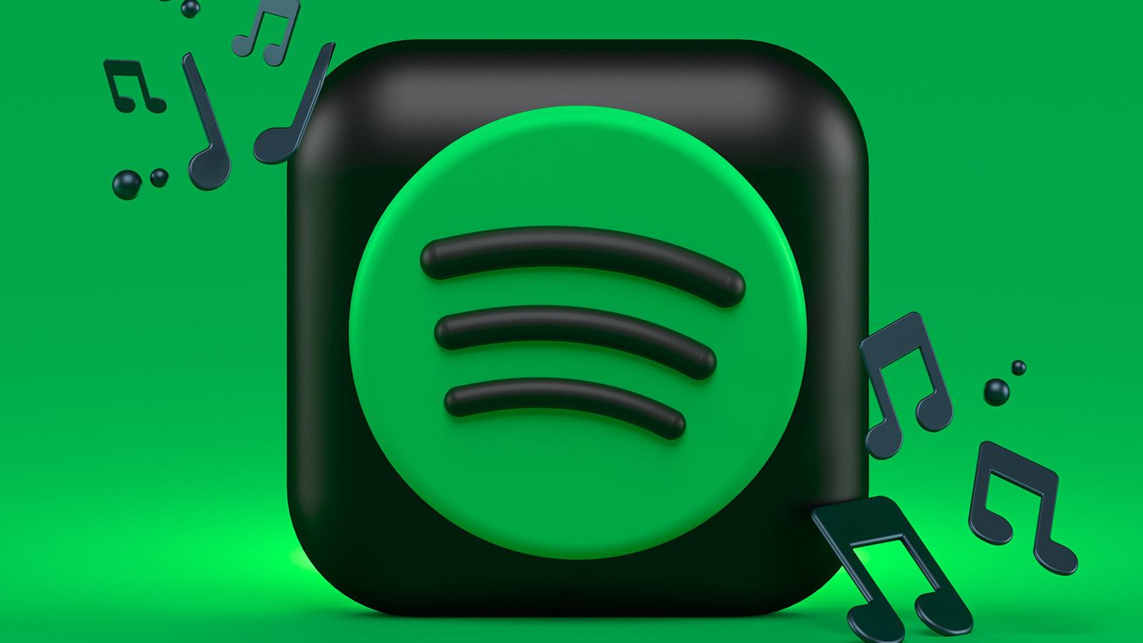 Spotify 3D logo