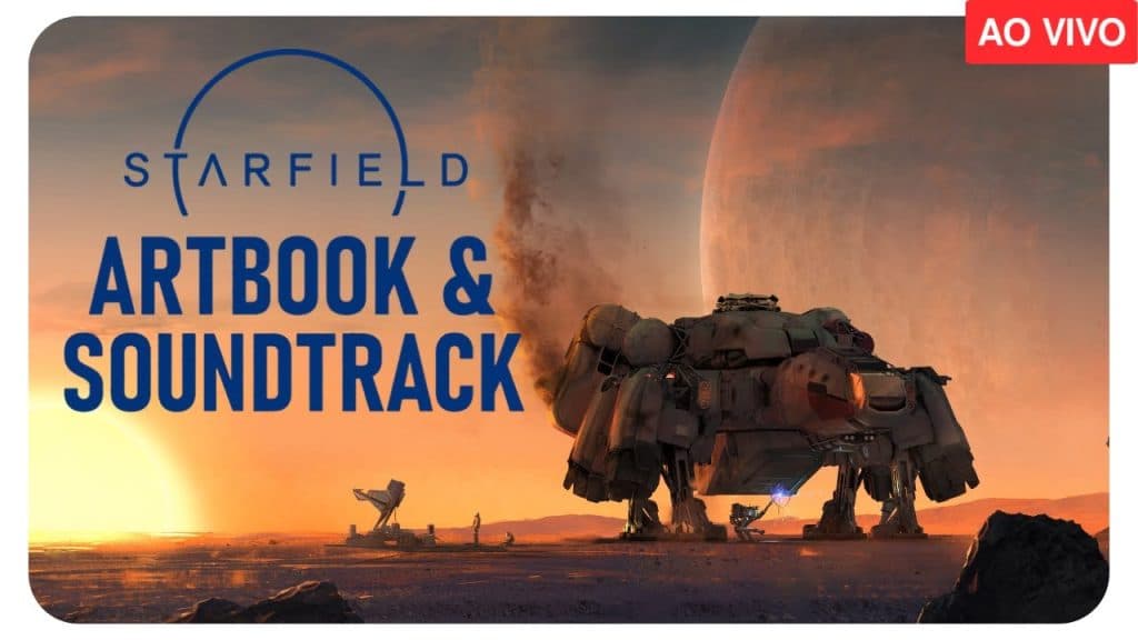 Starfield artbook and soundtrack image