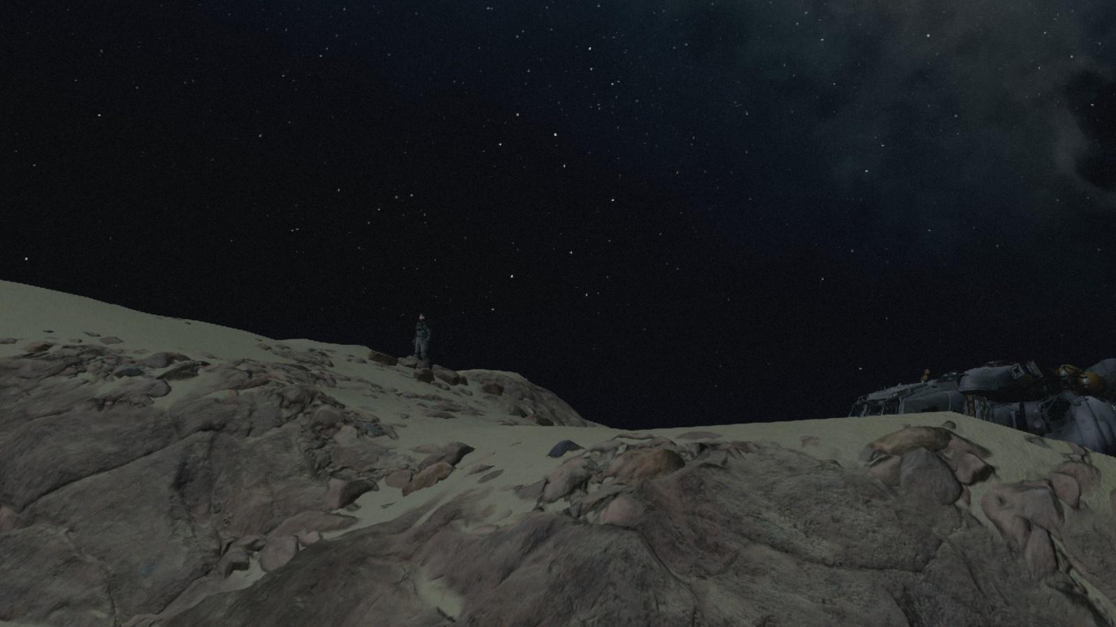 A screenshot from the game Starfield