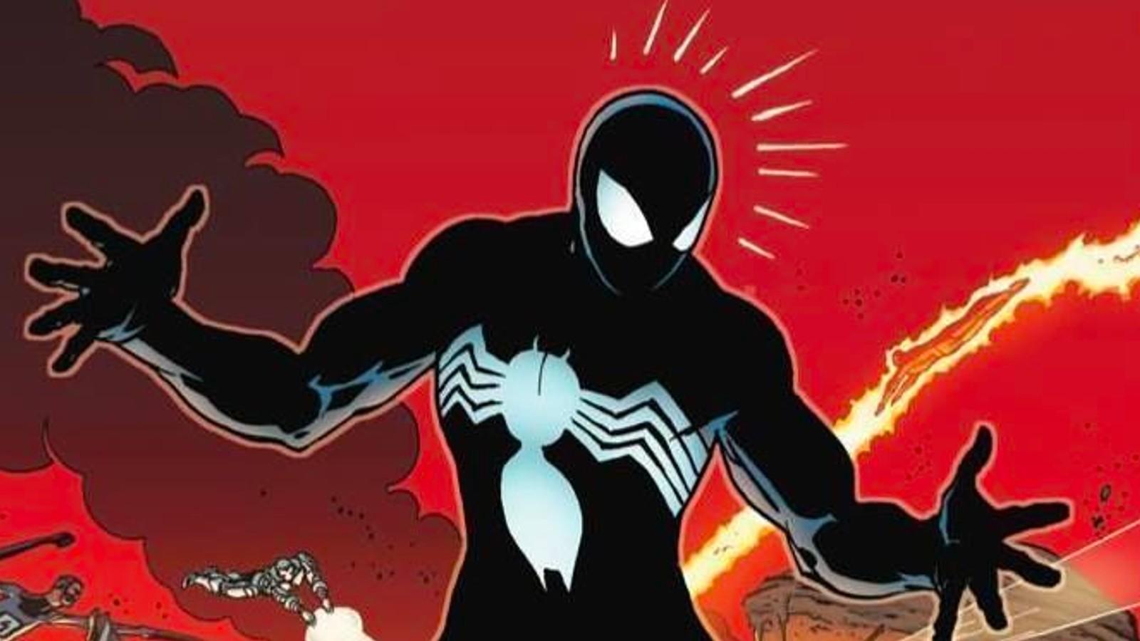 Spider-Man in the Secret Wars comic