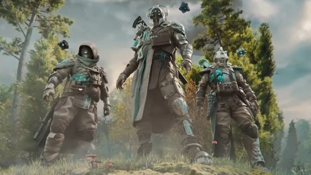 Three Guardians perparing to fight in The Final Shape Destiny 2 trailer.