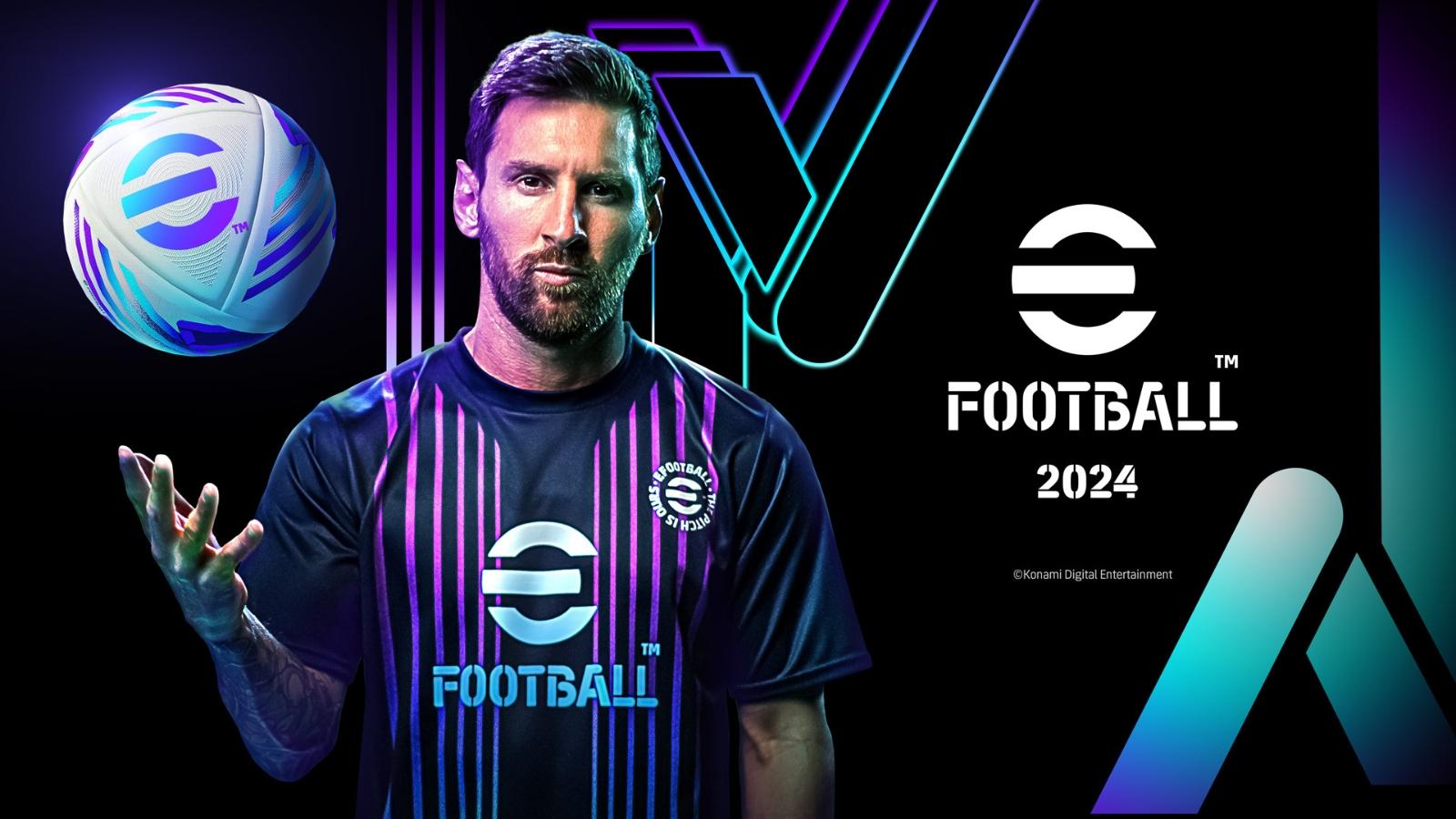 eFootball 2024 Messi Cover