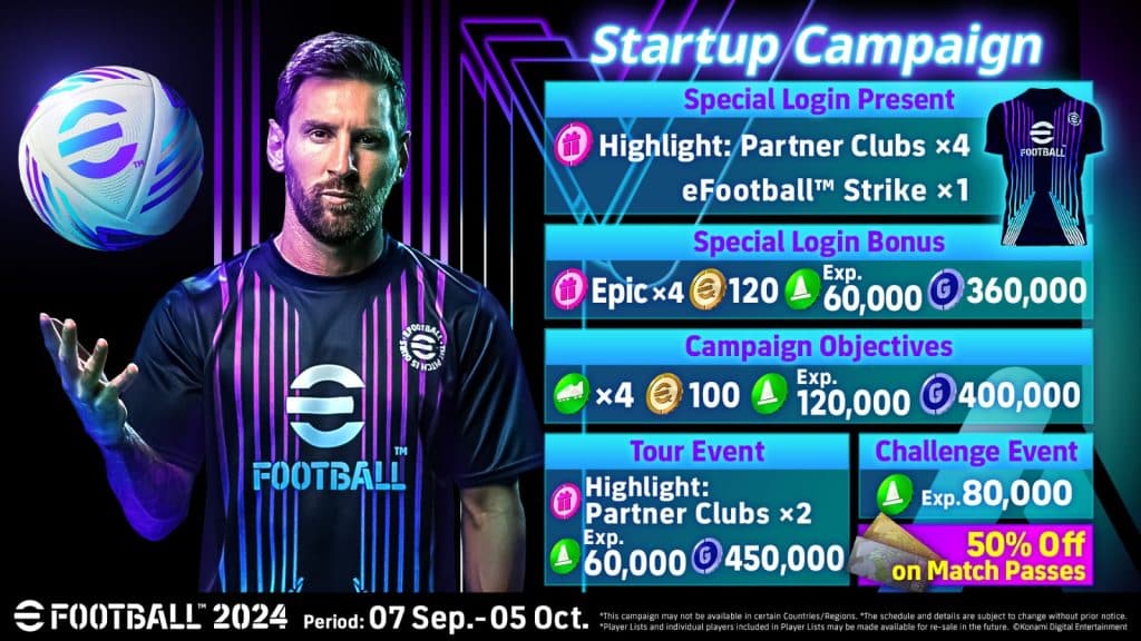 eFootball Startup Campaign