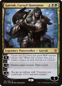 Garruk Wildspeaker from Throne of Eldraine