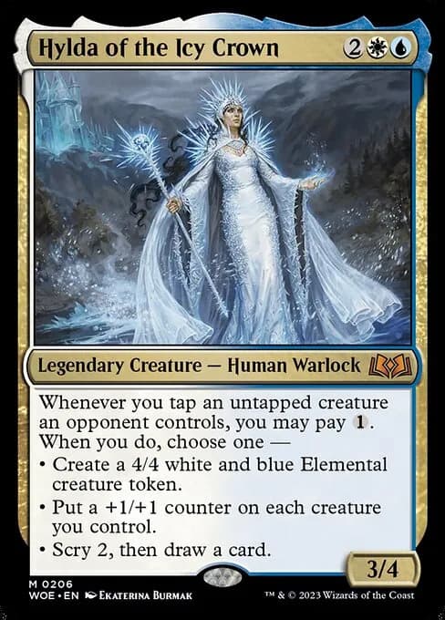 Wilds of Eldraine Best Commanders - Hylda the ice queen