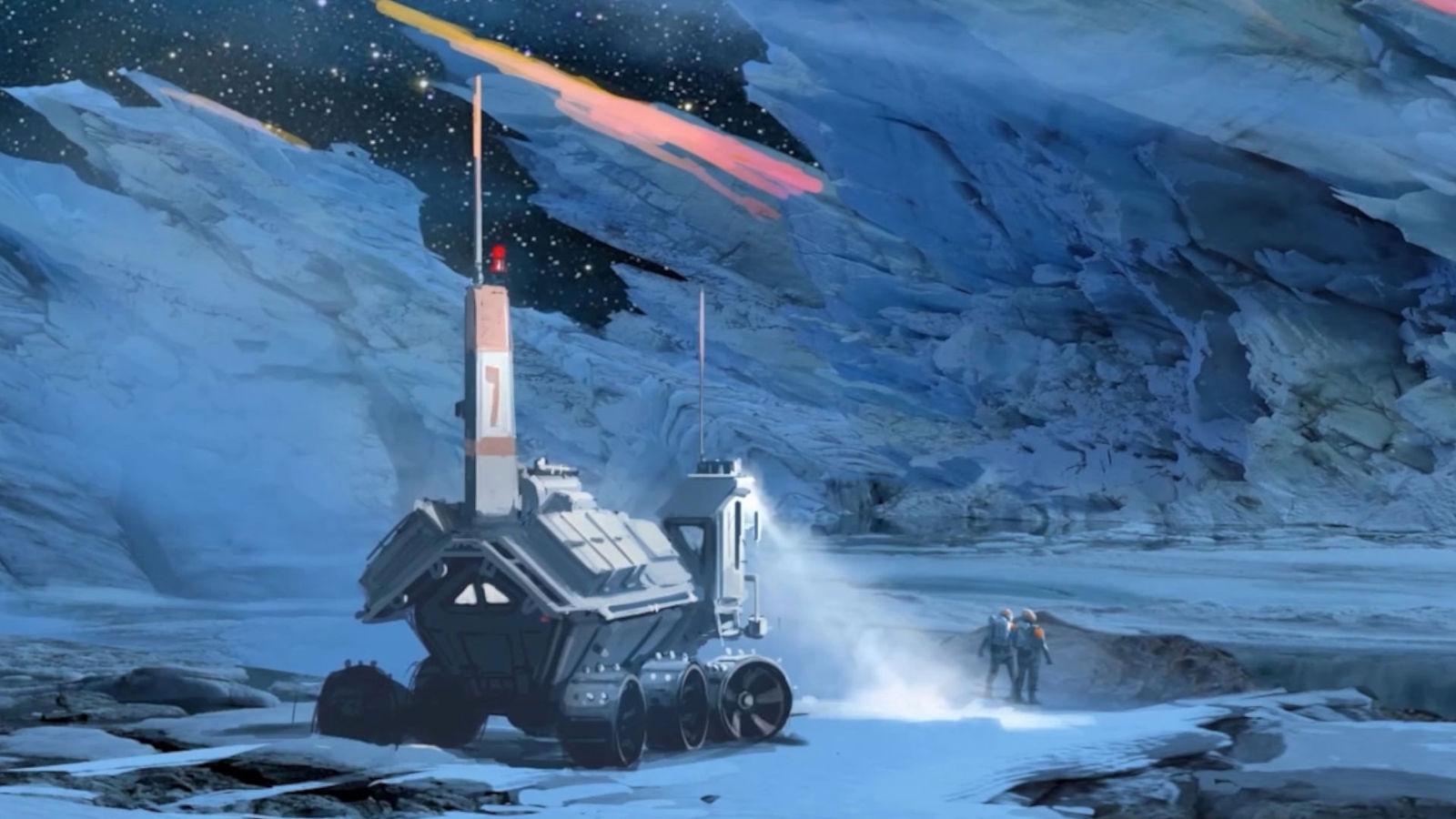 Starfield Land Vehicle in concept art