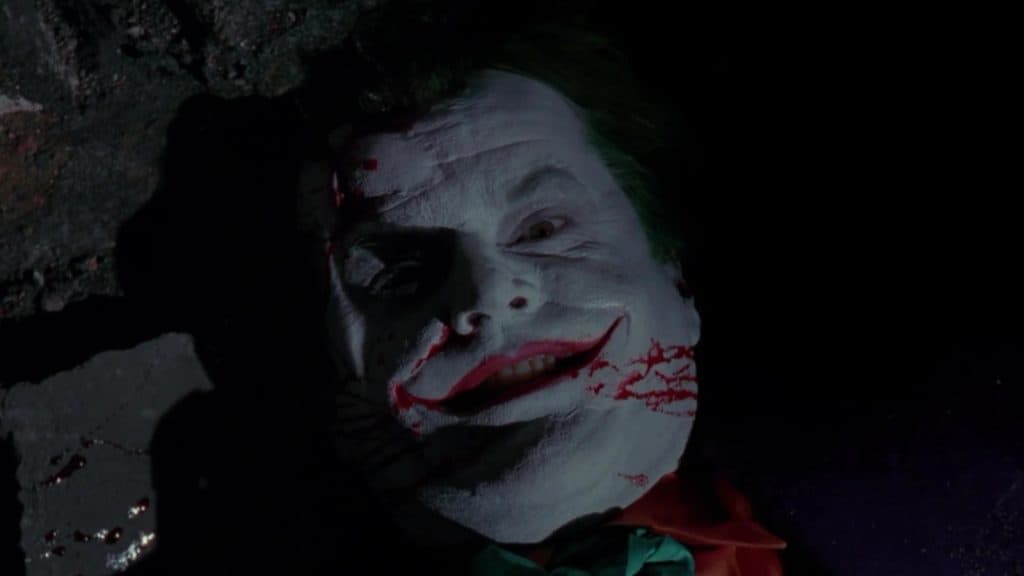 Joker's death from Batman 1989