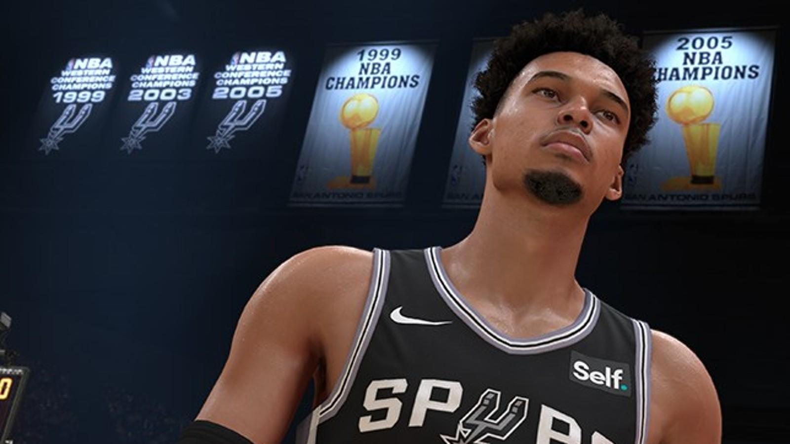 A screenshot of a player from NBA 2K24.