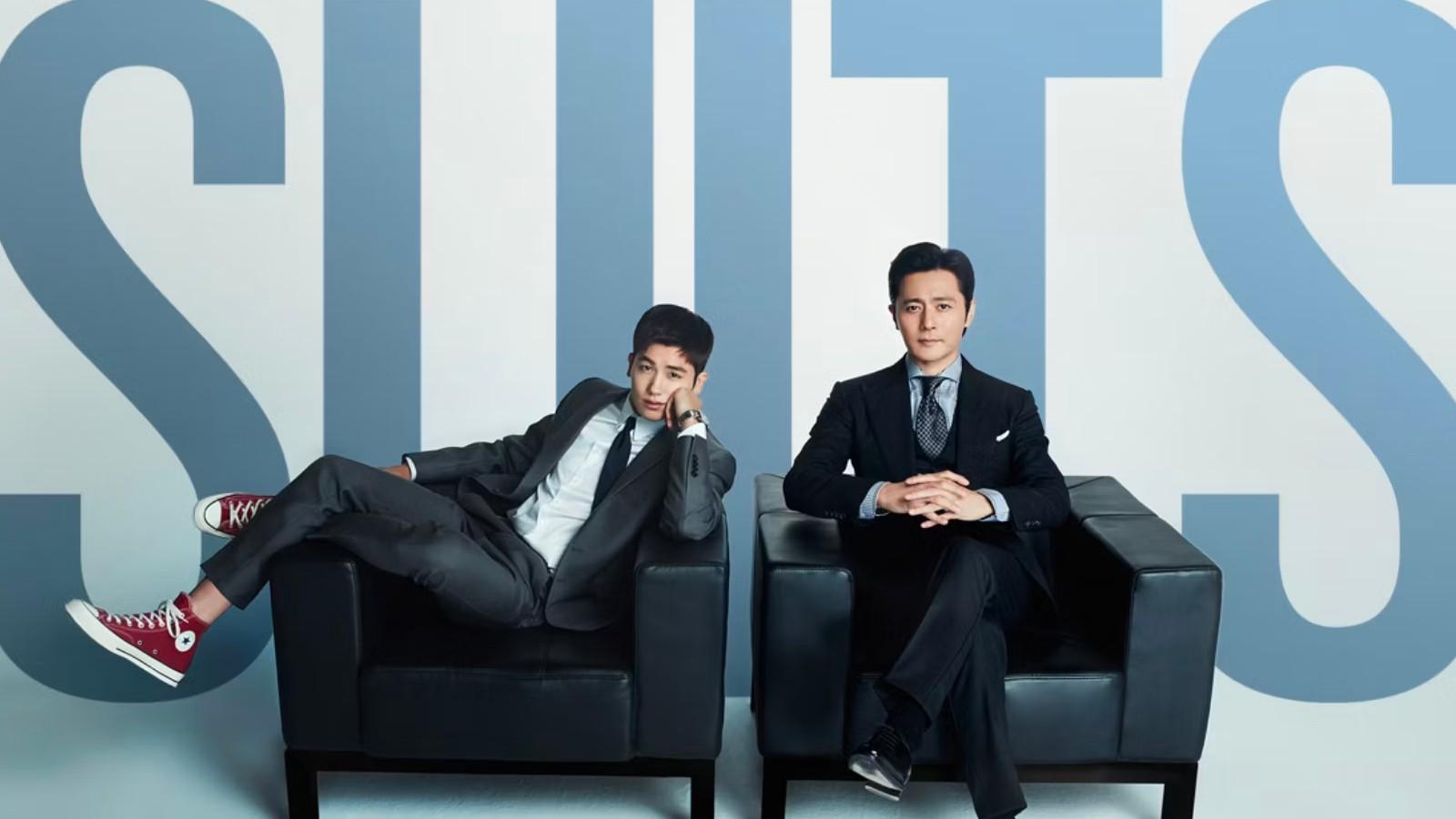 The stars of the Suits K-drama