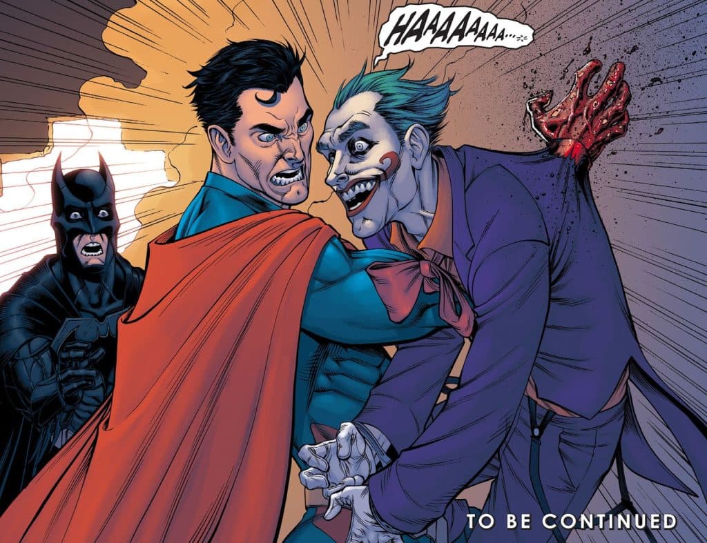 Superman kills Joker