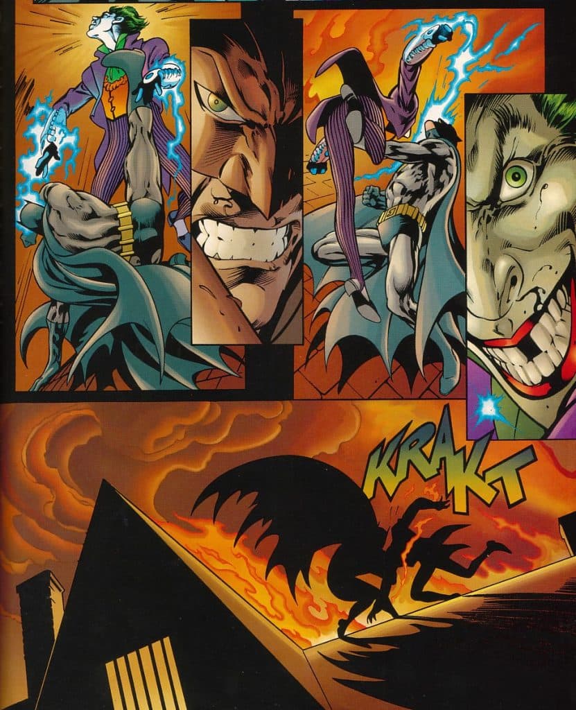 Batman kills Joker in JLA: The Nail