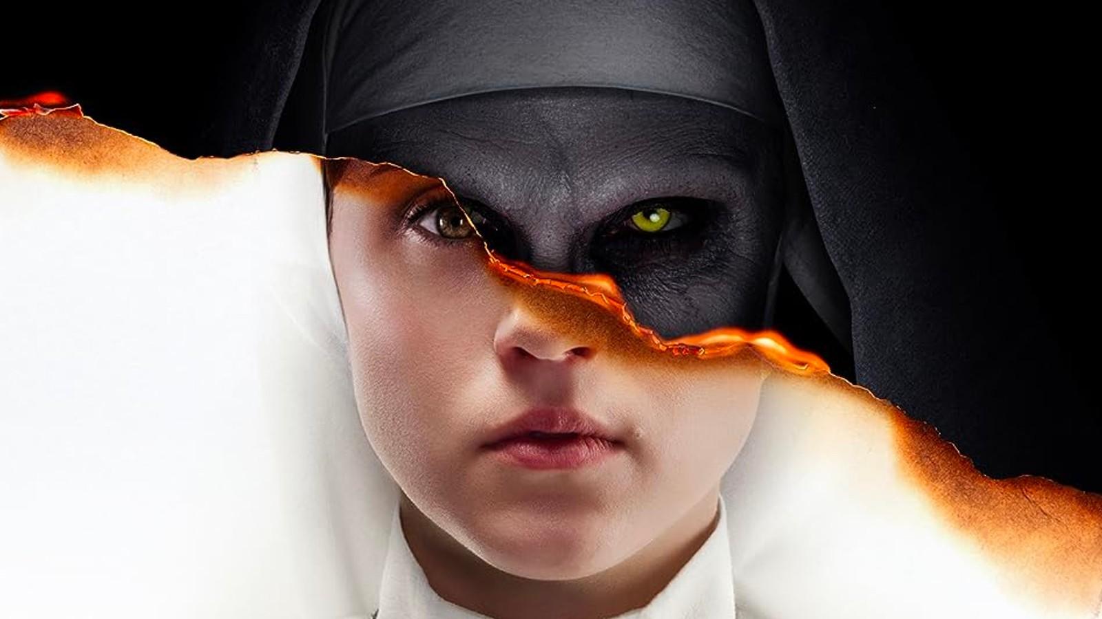 A poster for The Nun