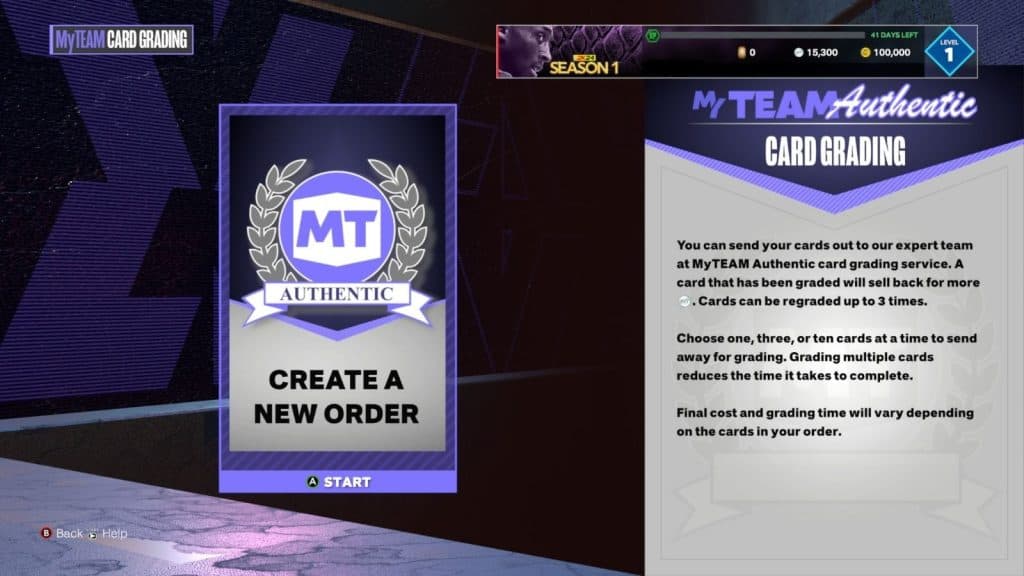 how to grade cards in myteam 2k24 4