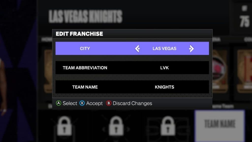 How to change MyTeam name and logo