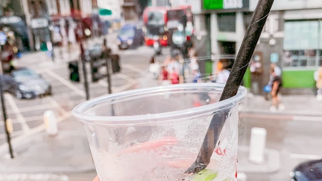 Tom Daddario questioned why states banned plastic straws, but not plastic cups or lids.