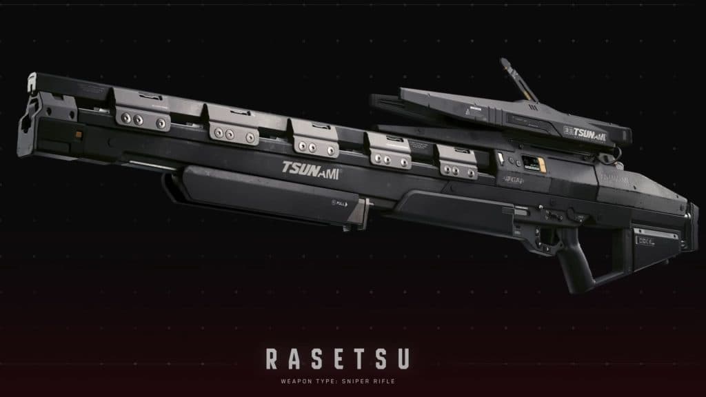 Rasetsu Sniper Rifle in Cyberpunk Phantom Liberty