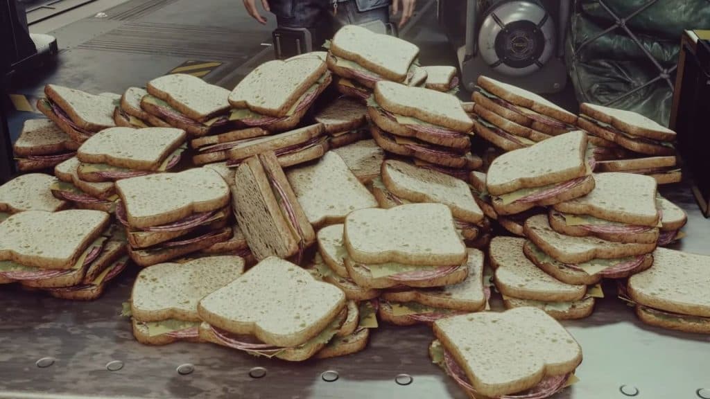 Sandwiches in Starfield