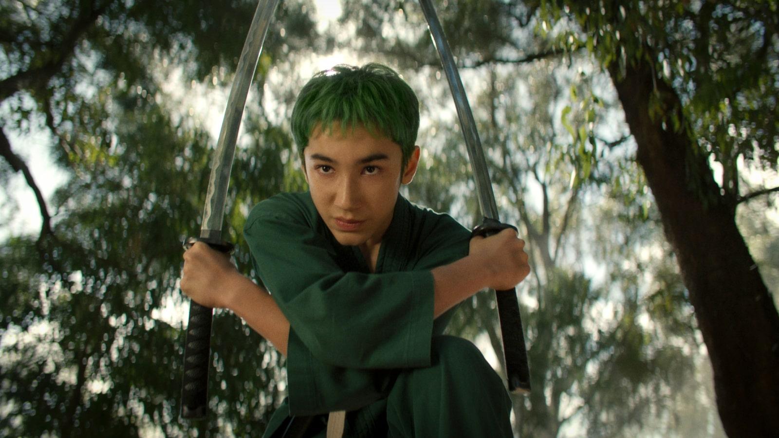 Young Zoro played by Maximilian Lee Piazza