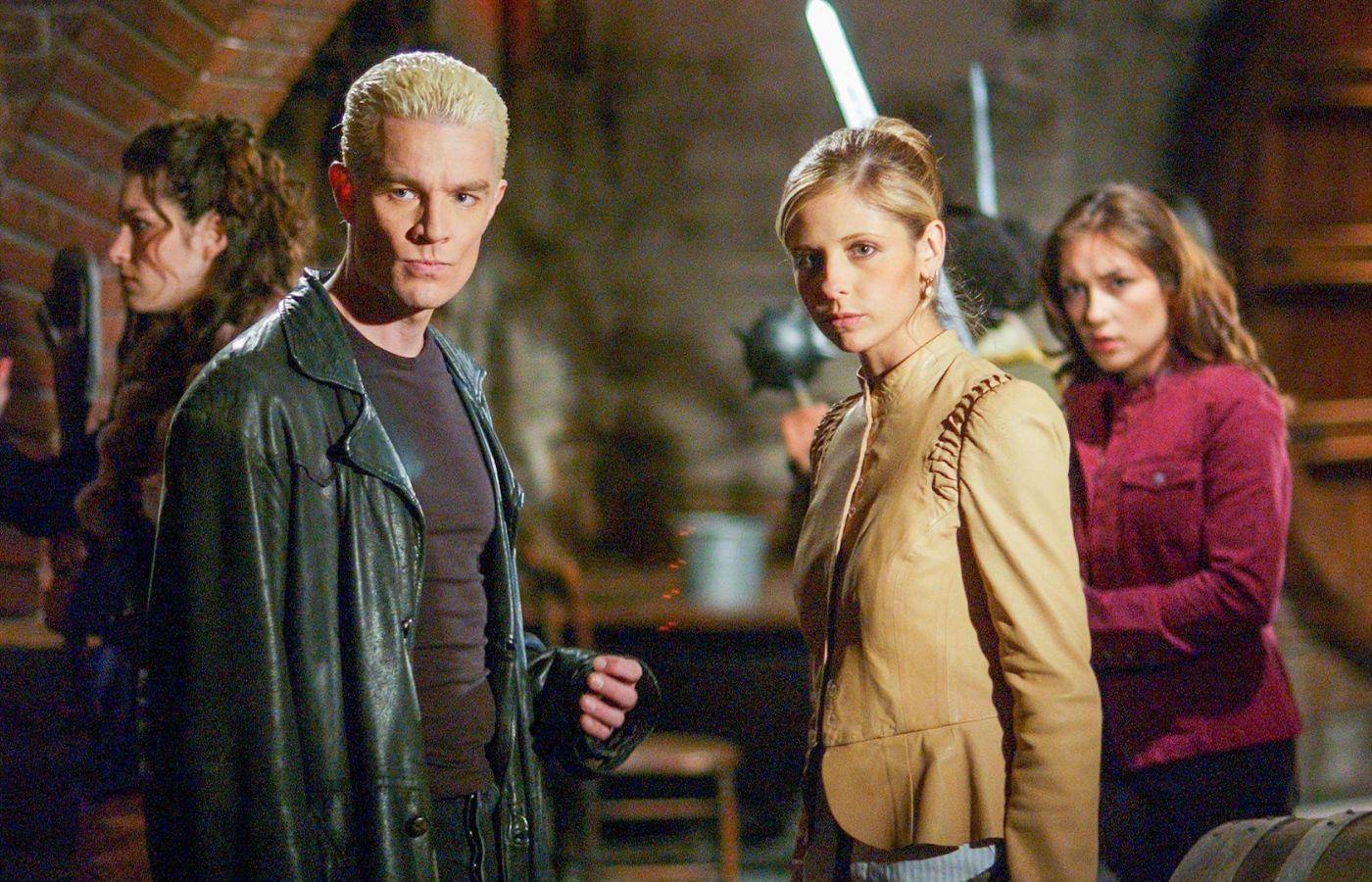 Buffy and Spike in Buffy the Vampire Slayer