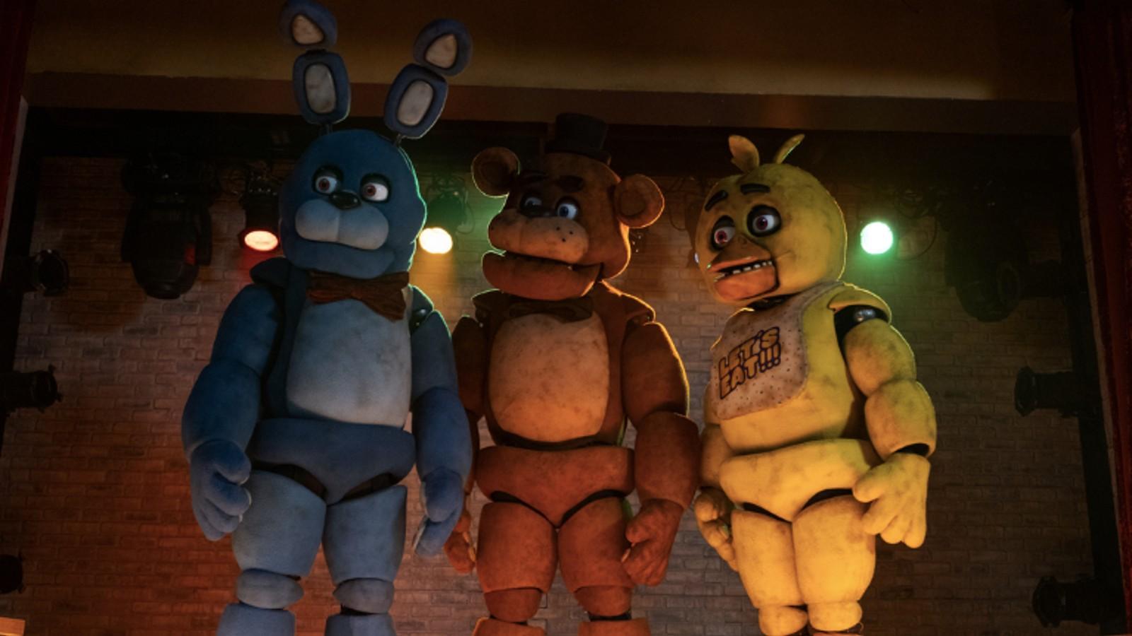 The robot mascots for Five Nights at Freddy's