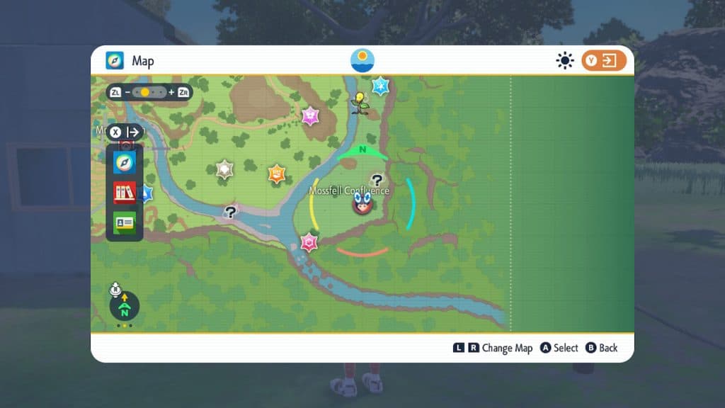 Syrupy Apple location on the Pokemon Scarlet and Violet map