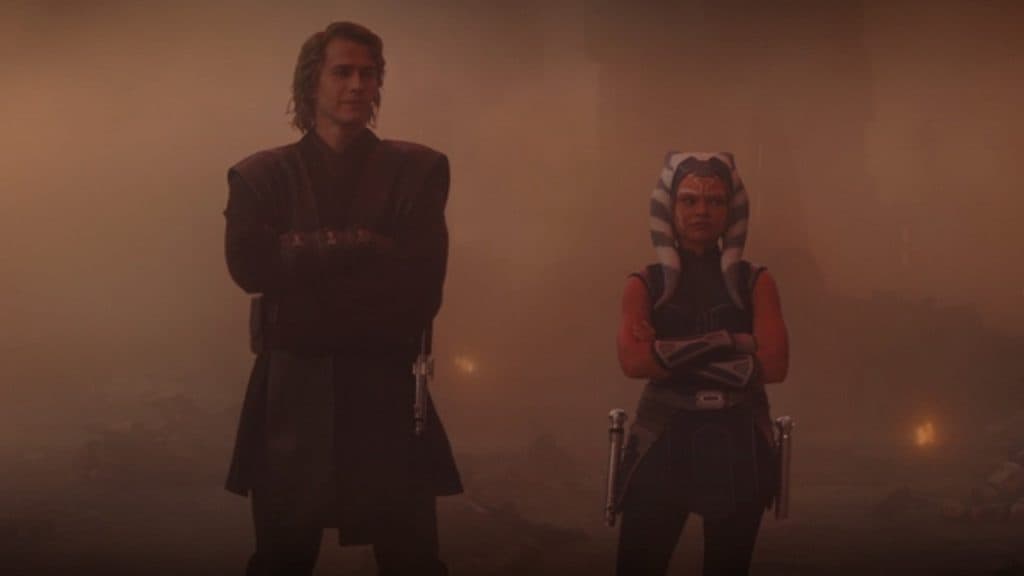 Anakin and Ahsoka in Episode 5