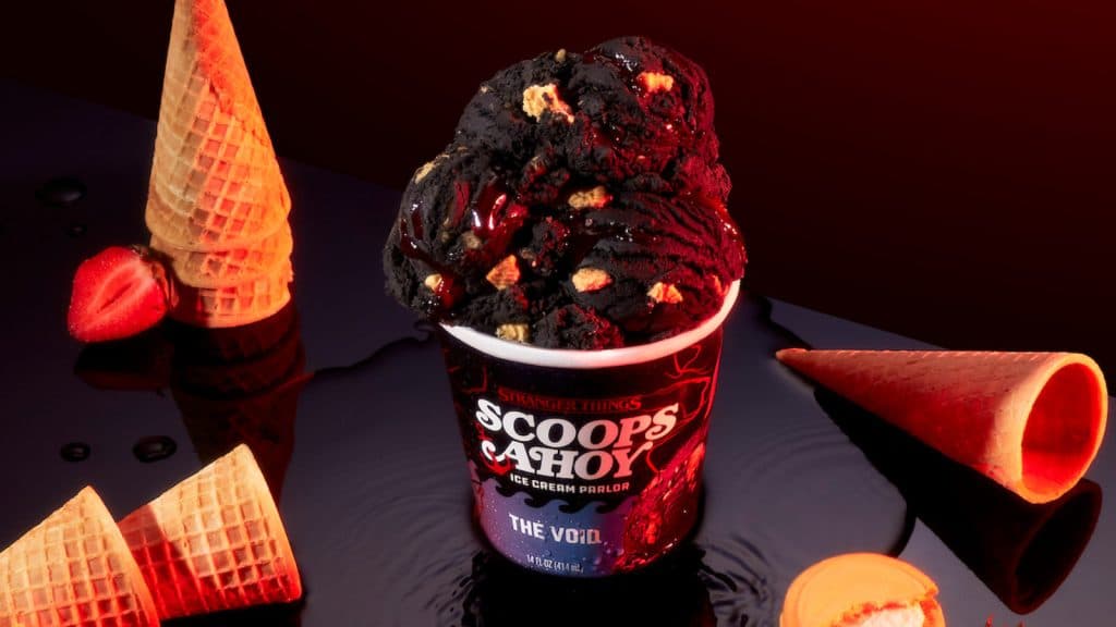 The Void ice cream from Scoops Ahoy