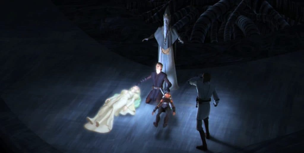 Ahsoka's death and resurrection in The Clone Wars