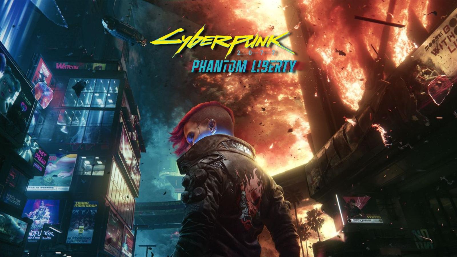 Cyberpunk 2077 Phantom Liberty cover
