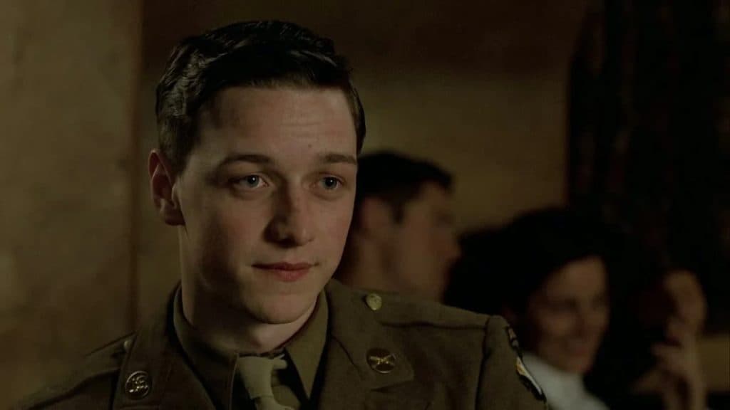 James McAvoy as James Miller in the Band of Brothers cast