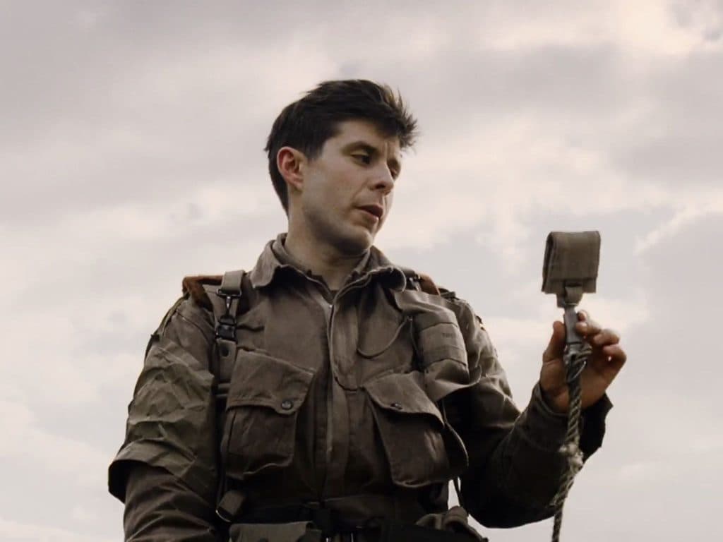 Rick Gomez as George Luz in the Band of Brothers cast