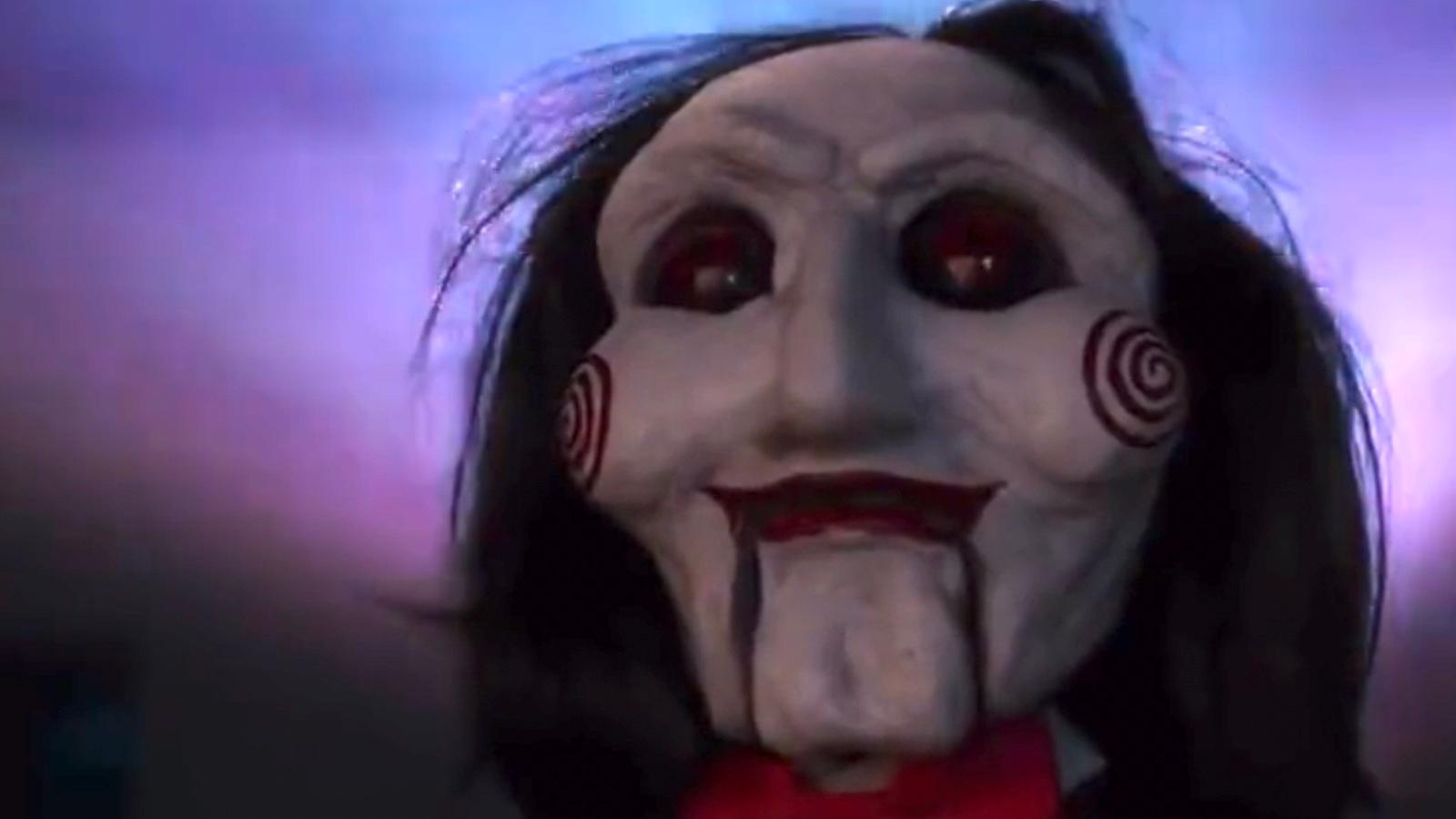 Jigsaw in AMC Theatre advert spoof for Saw X
