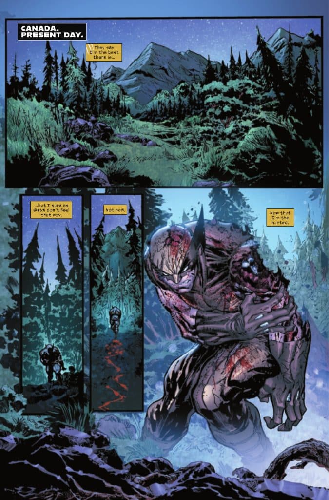 predator vs. wolverine preview page #2