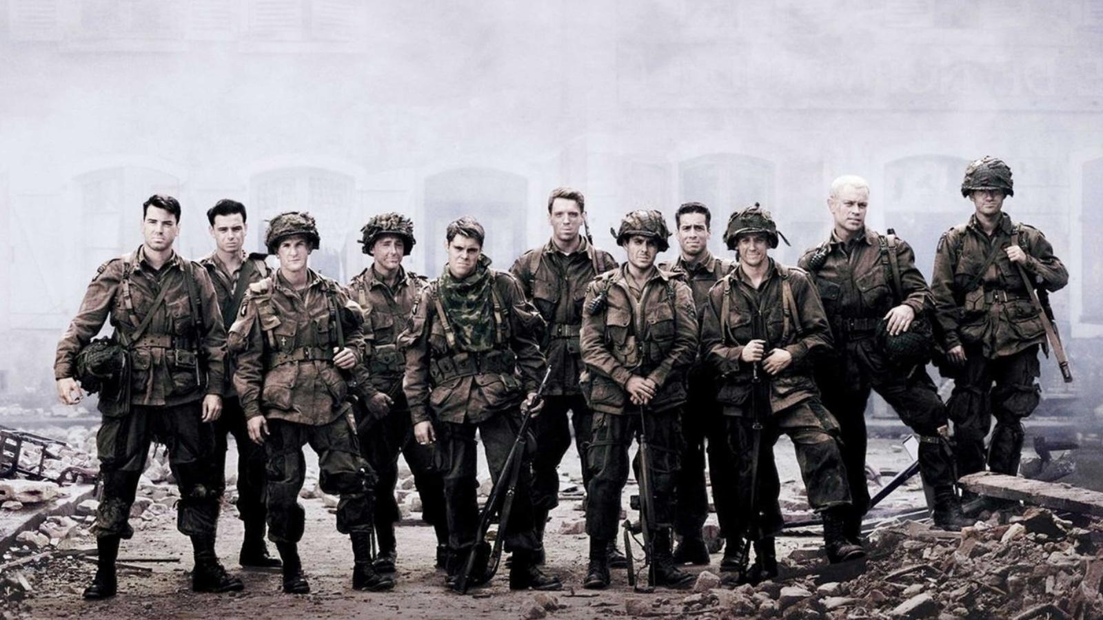 Leading cast of Band of Brothers