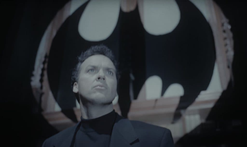 Michael Keaton's Batman in Batman Returns