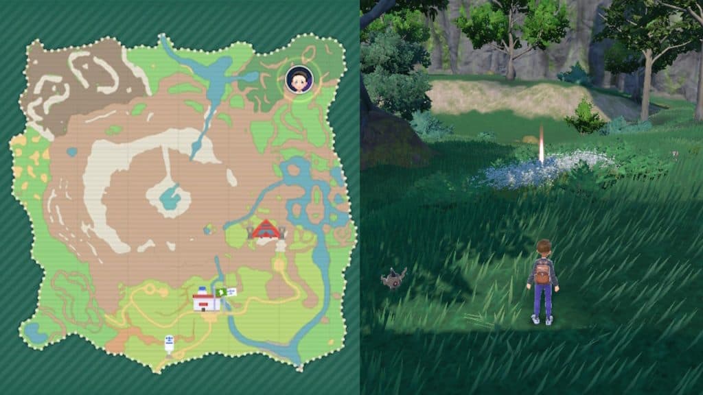 Location of Reaper Cloth to evolve Dusclops into Dusknoir in Pokemon Scarlet & Violet.