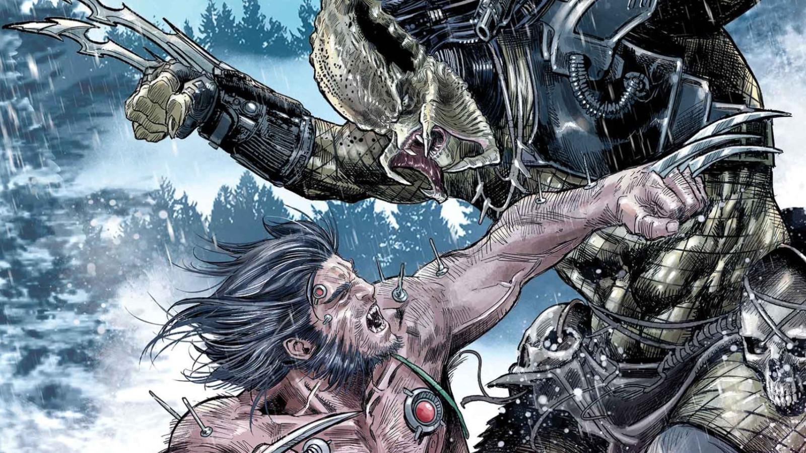 Predator vs. Wolverine #1 cover art