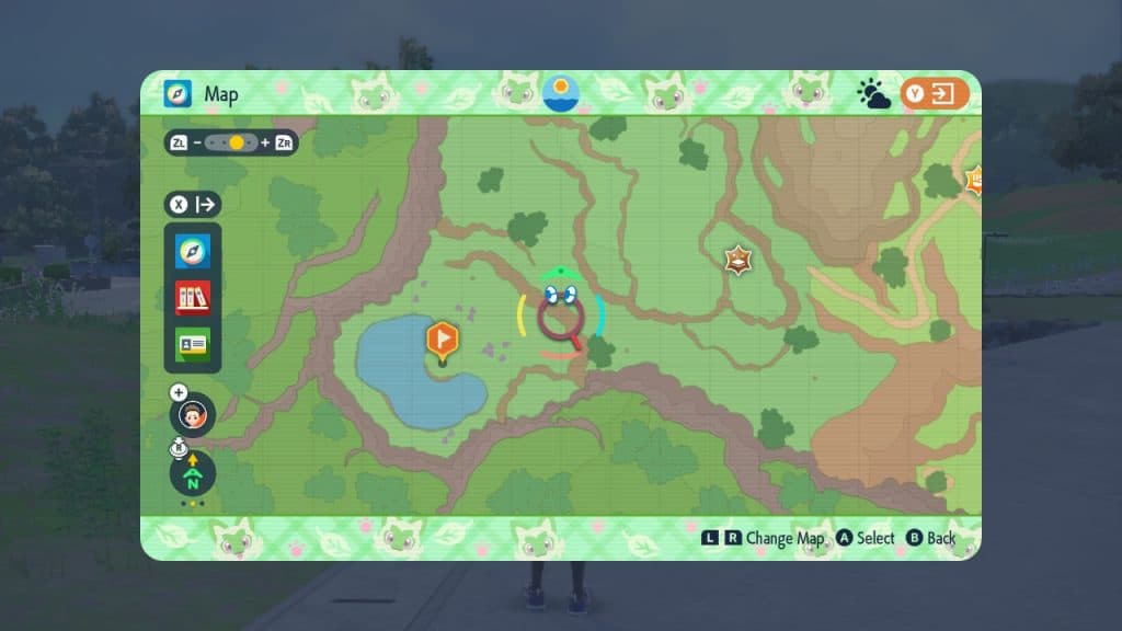 pokemon scarlet violet munkidori map
