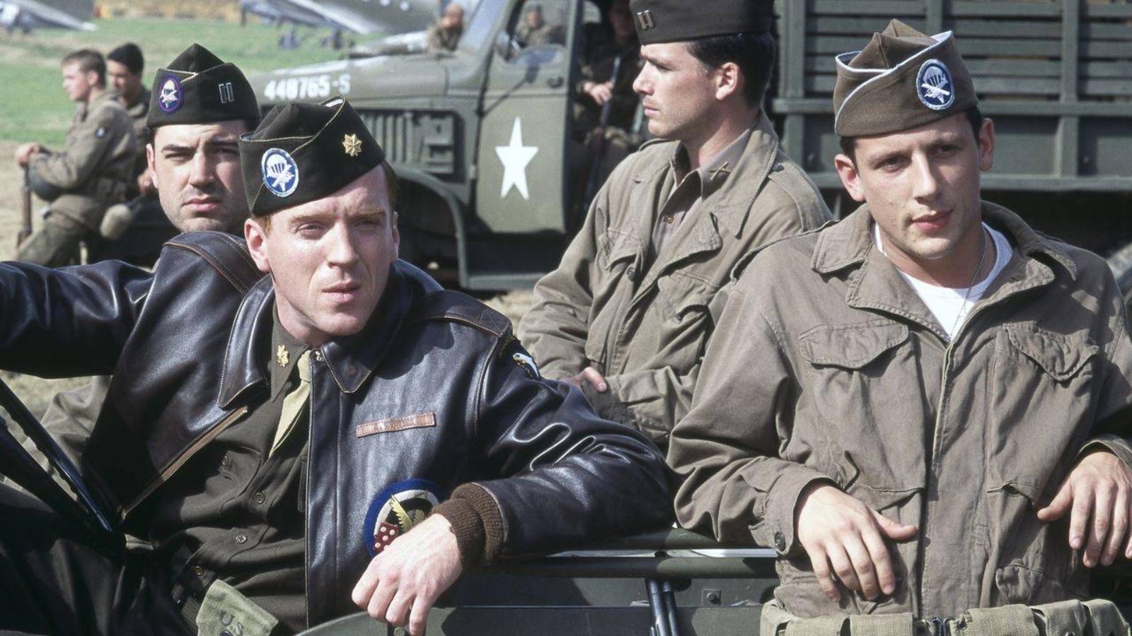 Band of Brothers starring Damian Lewis and Ron Livingston