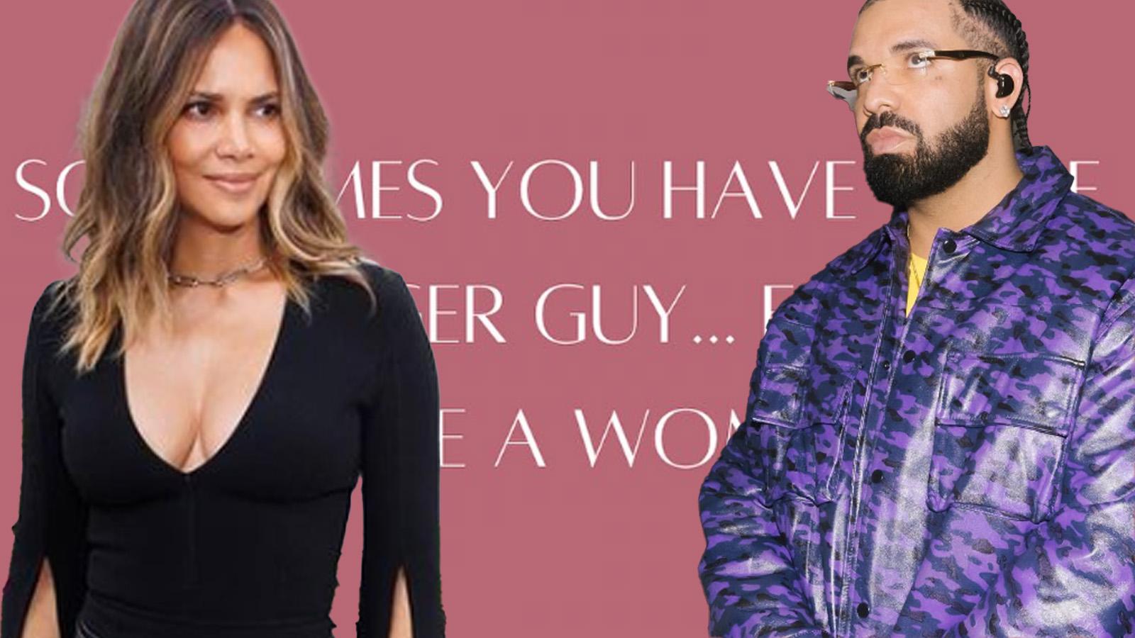 Halle Berry slams Drake for record cover using her image without permission