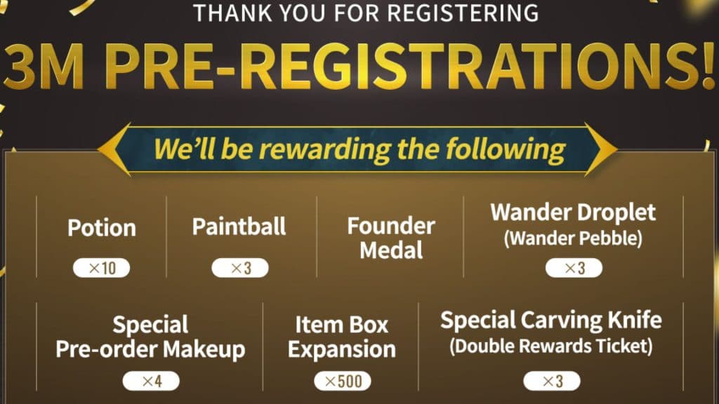 Monster Hunter Now pre-registration rewards