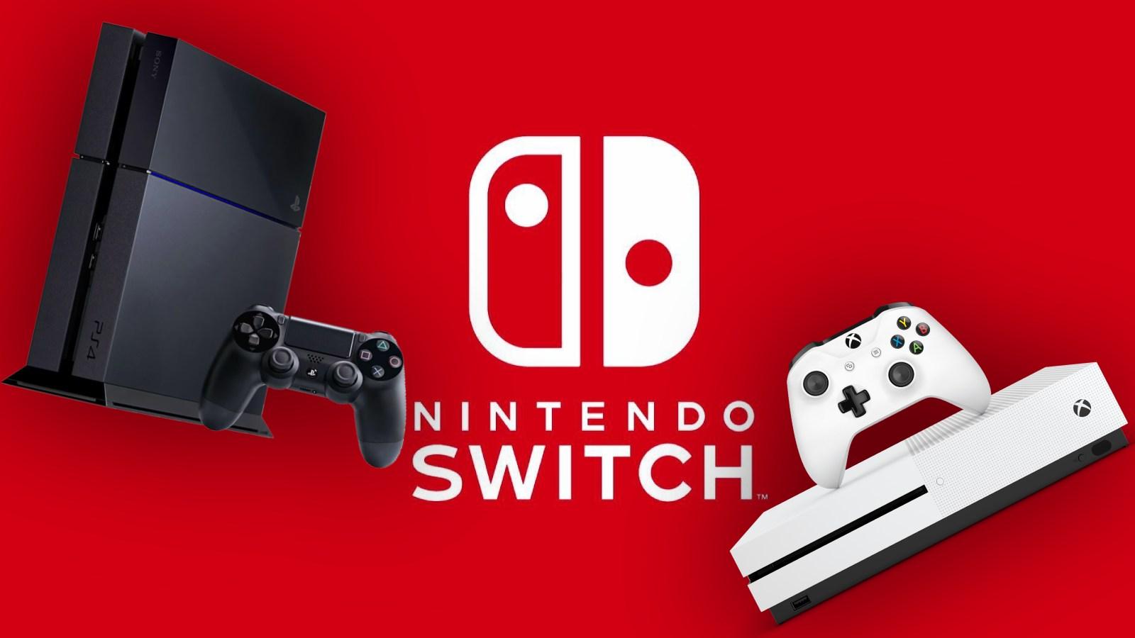 Switch Logo next to PS4 and Xbox