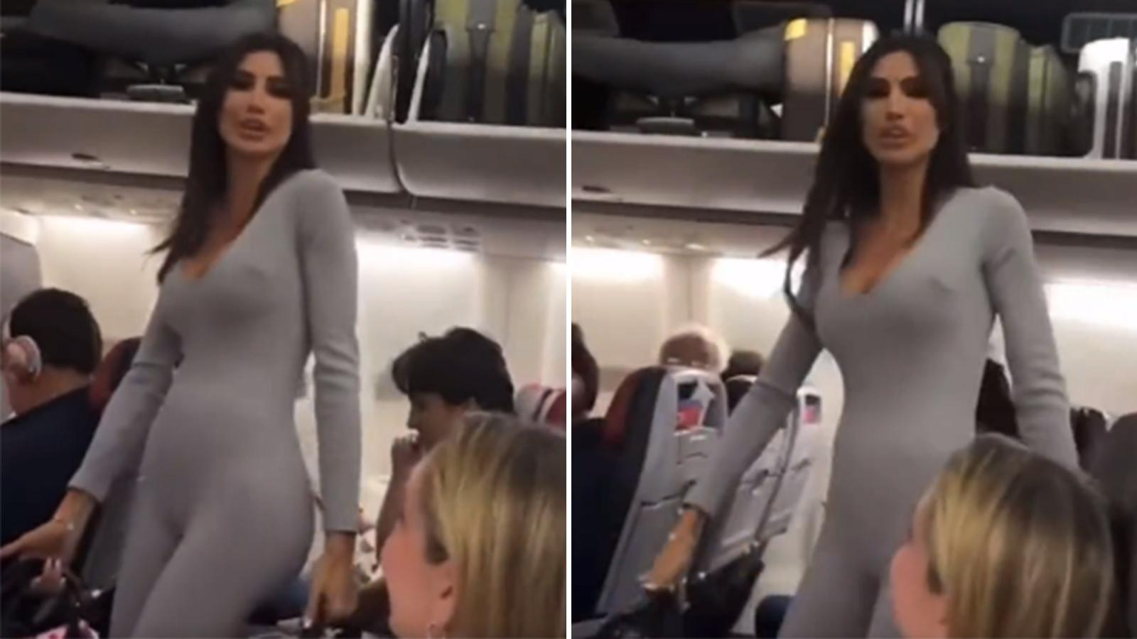 viral-plane-woman-freakout-morgan-osmon-instagram-famous