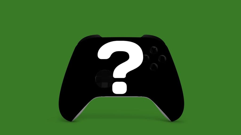 New Xbox controller silhouette