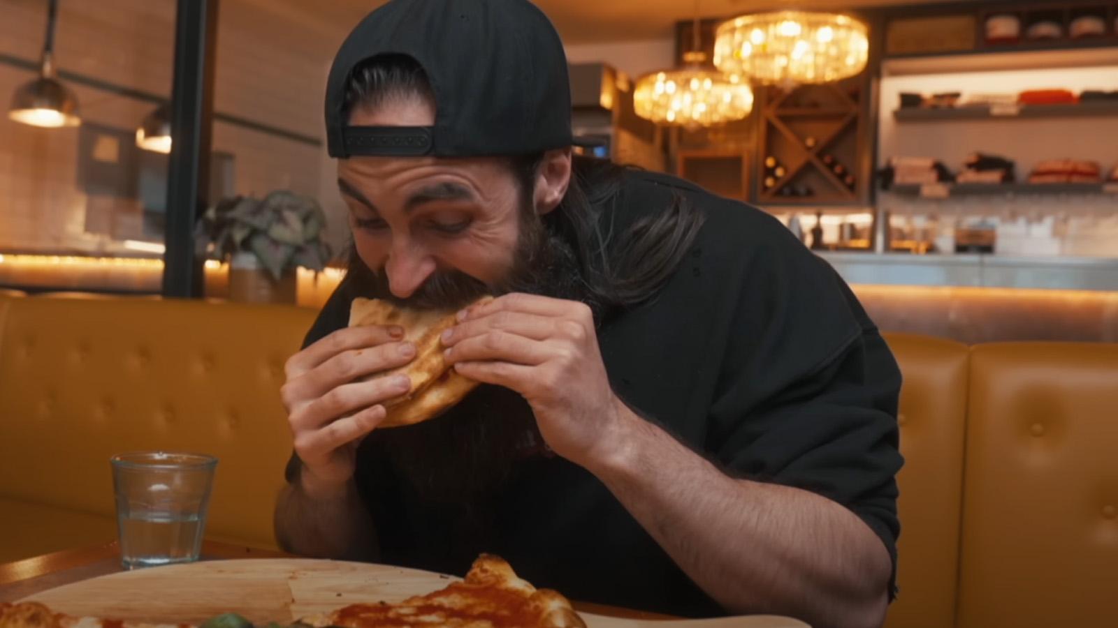 YouTuber beats record for most slices eaten at Gordon Ramsay’s bottomless pizza restaurant