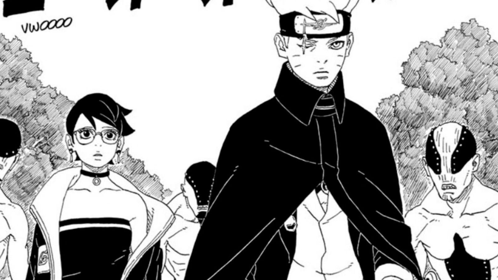 A panel from Boruto part 2