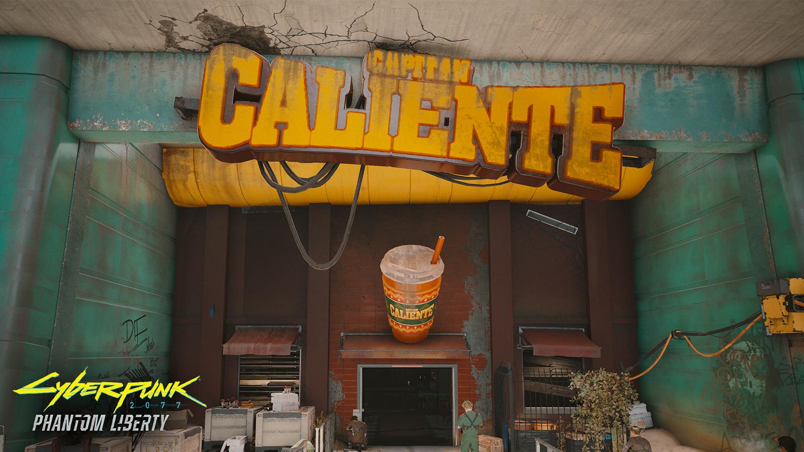 an image of Capitan Caliente restaurant in Cyberpunk 2077 Phantom Liberty